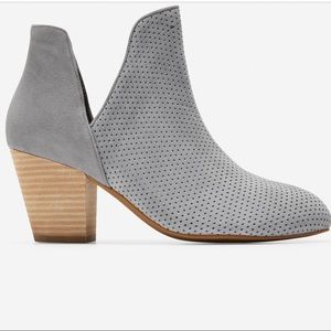 Cole Haan Ferd Perforated Suede Booties
